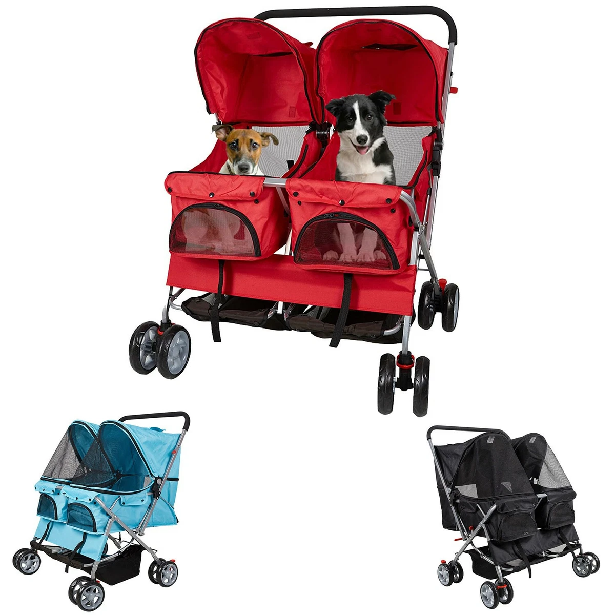 Stroller Large Dogs Luxury, Louis Vuitton Dog Stroller