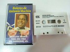ANTONIO Machin Los Boleros De Machin 1994 - Cinta Tape Cassette