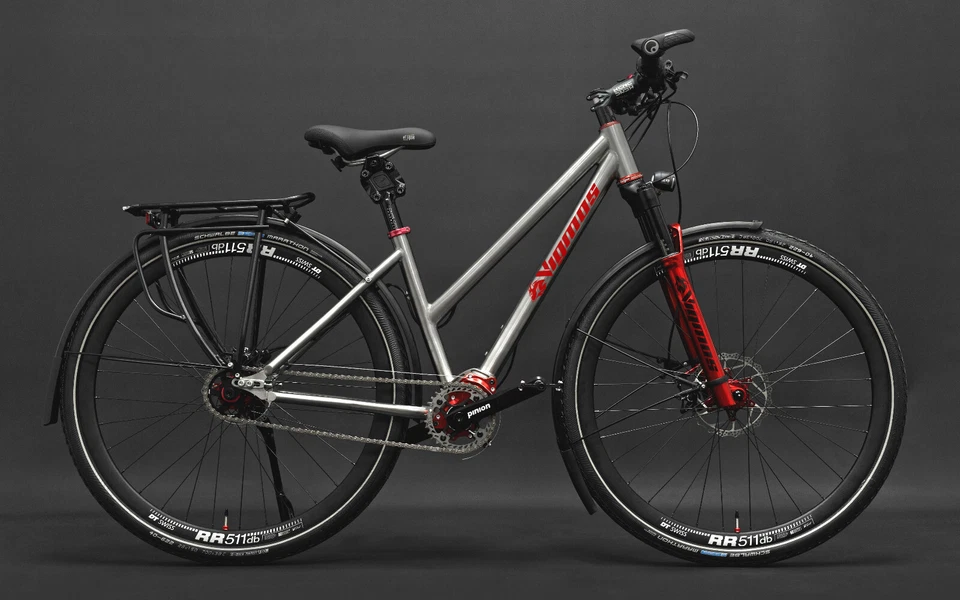 Herren Titan titanium Reiserad individuell bike Rohloff 28 bicycle Rad Fahrrad - Bild 3 von 4