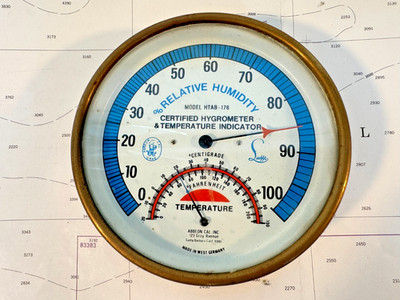 Relative Humidity HTAB-176 HTAB176 Certified Hygrometer & Temperature Indicator