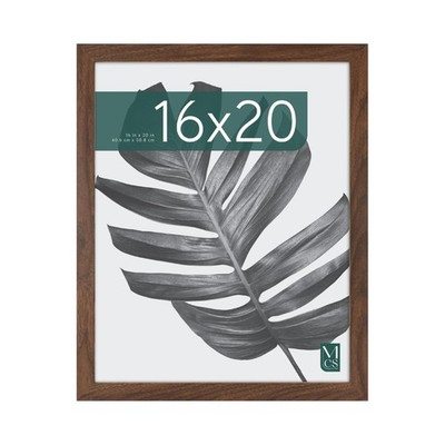 MCS Studio Gallery 16x20 Poster Frame Walnut 16x20, Woodgrain