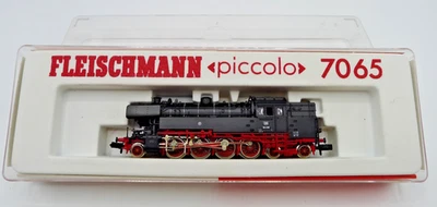 FLEISCHMANN PICCOLO LOCOMOTIVE VAPEUR DB 65018 RÉFÉRENCE 7065 - Photo 1/4