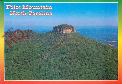 Ansichtskarte -: North Carolina, Pilot Mountain