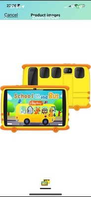 JREN Kids Tablet 8'', Android 11 Toddler Tablet Equipped with 1.5HZ