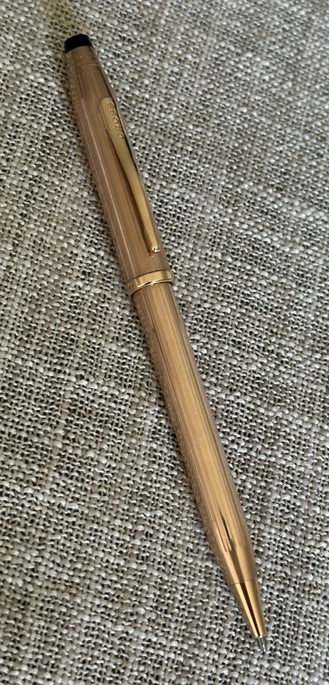 Bolígrafo Cross Century II "Como Nuevo", Oro Rosa, Relleno de Oro 14k Foto 4 de 4