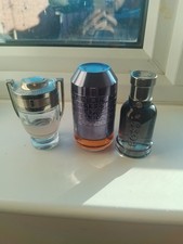 Men Perfume Bundle Boss Bottled Cerruti 1881 Rabanne Invictus