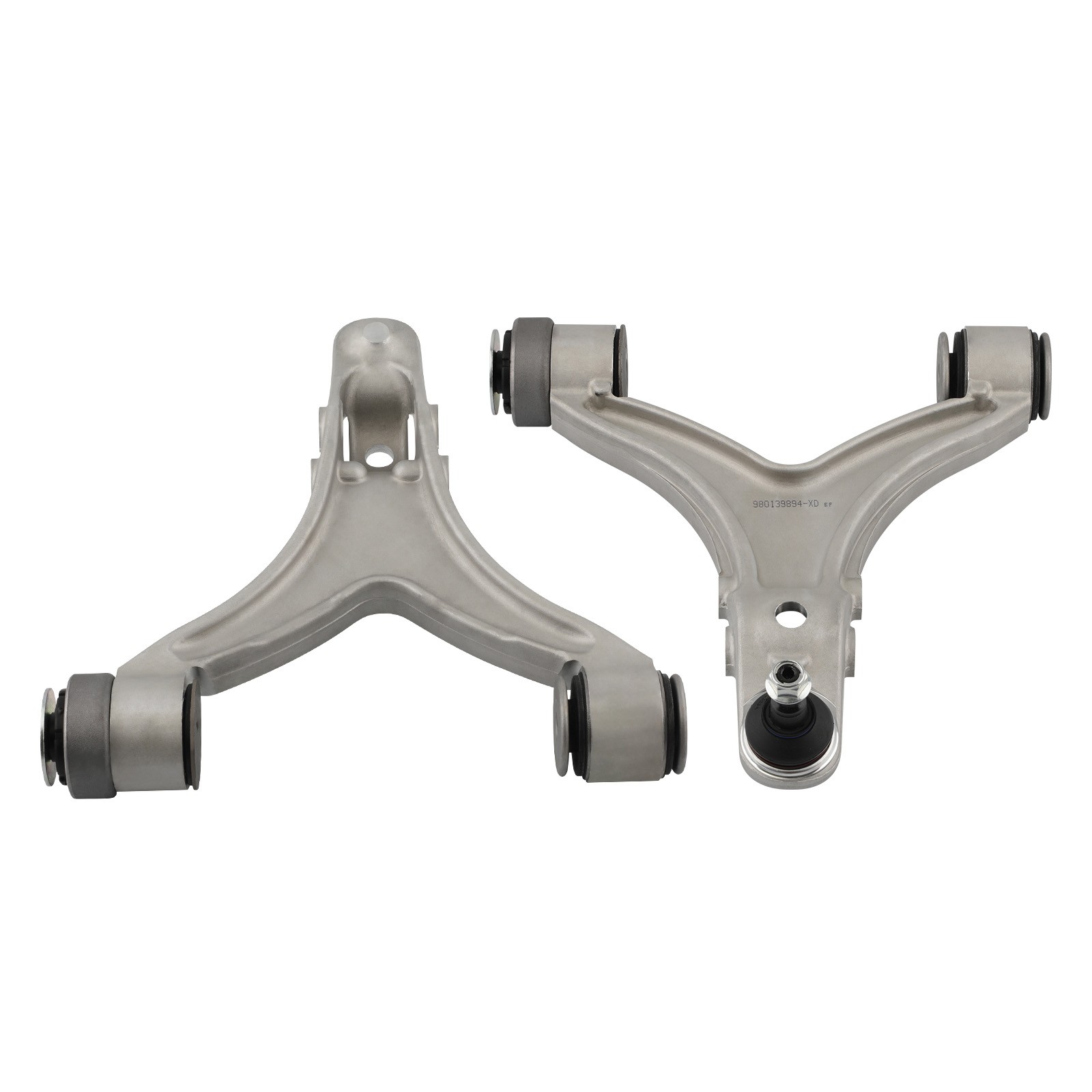 4Pcs Front Upper & Lower Control Arms for Maserati Quattroporte GranTurismo M139