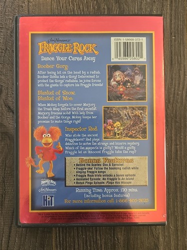 Fraggle Rock 2 DVDs Where It All Began & Dance Your Cares Away - Jim Henson VG - Imagen 7 de 9