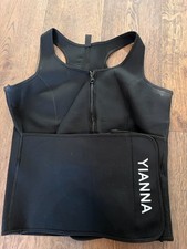 YIANNA Waist Trainer Women Latex Underbust Waist Cincher Corset Girdle 3xL