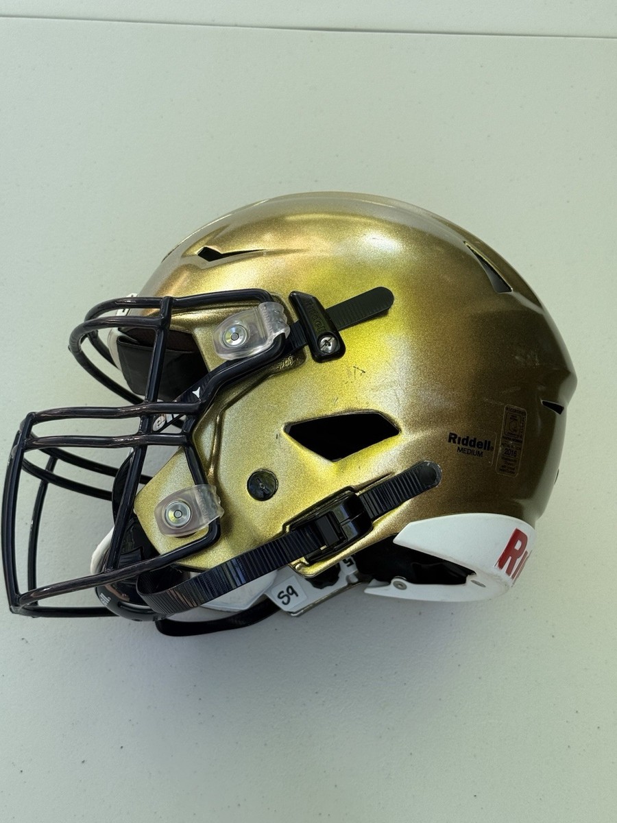 Riddell Speed Flex Game Issued / Used Adult Medium NCAA Gold