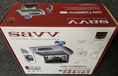 SAVV LOH-T1080DVH 10.1'' WIDE OVERHEAD MONITOR SYSTEM/SMART LINK/FULL HD/1080P