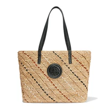 Brighton Kennis Straw Tote MSRP $425 NWT