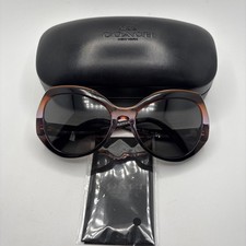 Coach HC 8177 54018H Purple Brown Gradient 59-17-140 Sunglass Frame Only  Case
