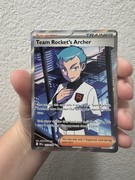 Pocket Scout - Team Rockets Archer 223/182 Destined Rivals