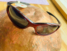 Vintage RYDERS Sunglasses CALIPER R176 403623 NWT Red Frames Gray Lens GORGEOUS