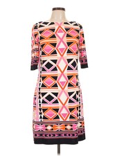 Eliza J Women Pink Casual Dress 10