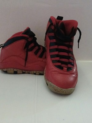 Nike Air Jordan 10 Retro Bulls Over Broadway Sneakers Mens Sz 10 (705178-601)