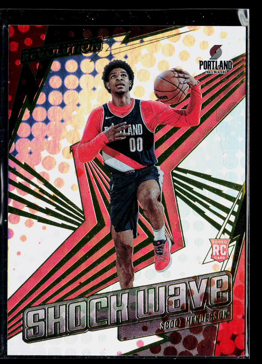 2023-24 Panini Revolution #14 Scoot Henderson Shock Wave Levels
