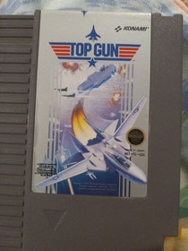 Top Gun (Nintendo Entertainment System, 1987) with NES game sleeve *tested*