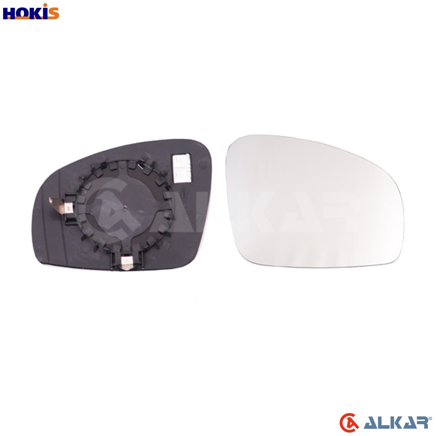 Right ALKAR 6432567 Mirror Glass, outside mirror for NISSAN - Image 7
