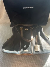 YSL Pony Hair Metallic Muse Bag