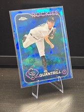 2024 Topps Chrome Sapphire #638 Cal Quantrill Card Colorado Rockies