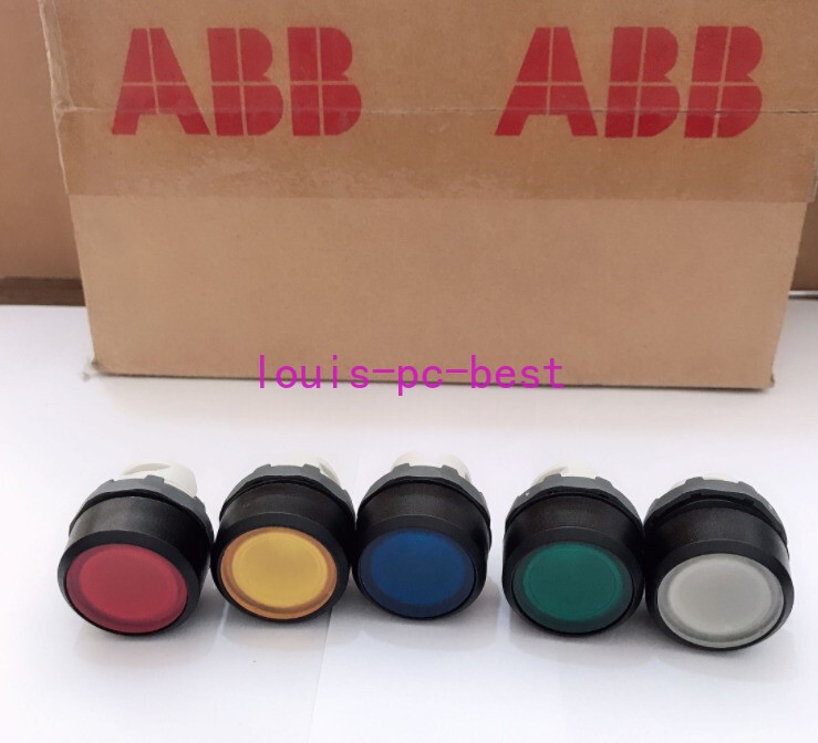 10PCS For ABB MP1-11 SERIES MP1-11R/G/W/B/L/Y PUSHBUTTON SWITCHES