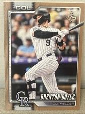 2026 Topps Series 1 Brenton Doyle Bronze Foil #/2026