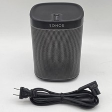 Sonos Play:1 Wireless Smart Speaker Black WiFi Streaming Home Audio System