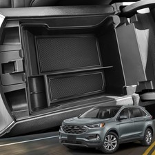 Center Console Organizer Abs Tray Compatible With 2021-25 Ford Edge Accessories