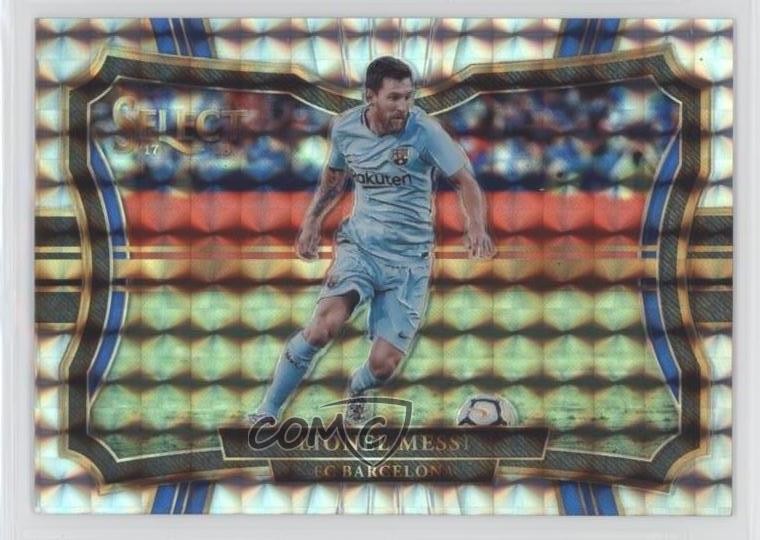 2017-18 Panini Select Field Level Silver Prizm Lionel Messi #255 05rx