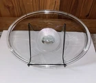 Vintage Pyrex Clear Glass Oval Baking 13" replacment Lid CW 34 C Ovenware CW34C