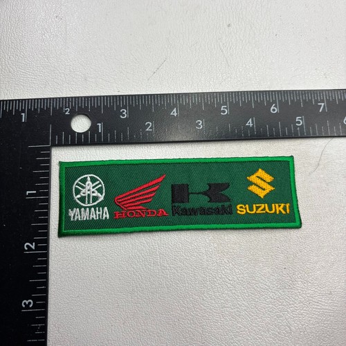 Motorcycle Biker (Dealer Advertising ?) YAMAHA HONDA KAWASAKI SUZUKI Patch 00aA