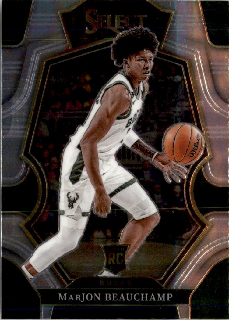 MarJon Beauchamp 2022-23 Panini Select Premier Level RC #179 Milwaukee Bucks