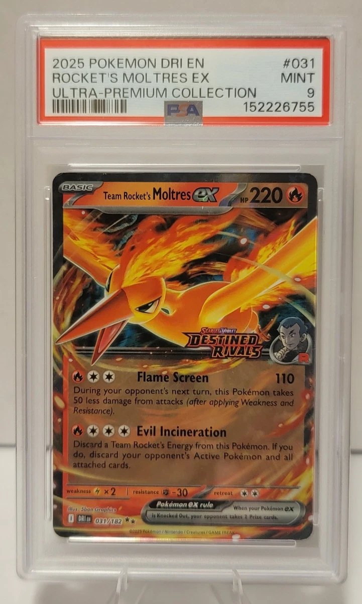 Rocket's Moltres ex Pokémon TCG Cards for sale | eBay