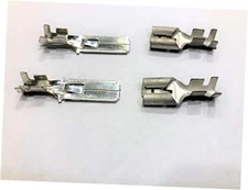 3/8" Spade Terminal Connector Set (2 Pair Male and Female) 