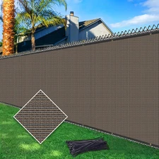 5Ftx50Ft Fence Privacy Screen Heavy Duty 170 GSM Windscreen & Dustproof Fabric P