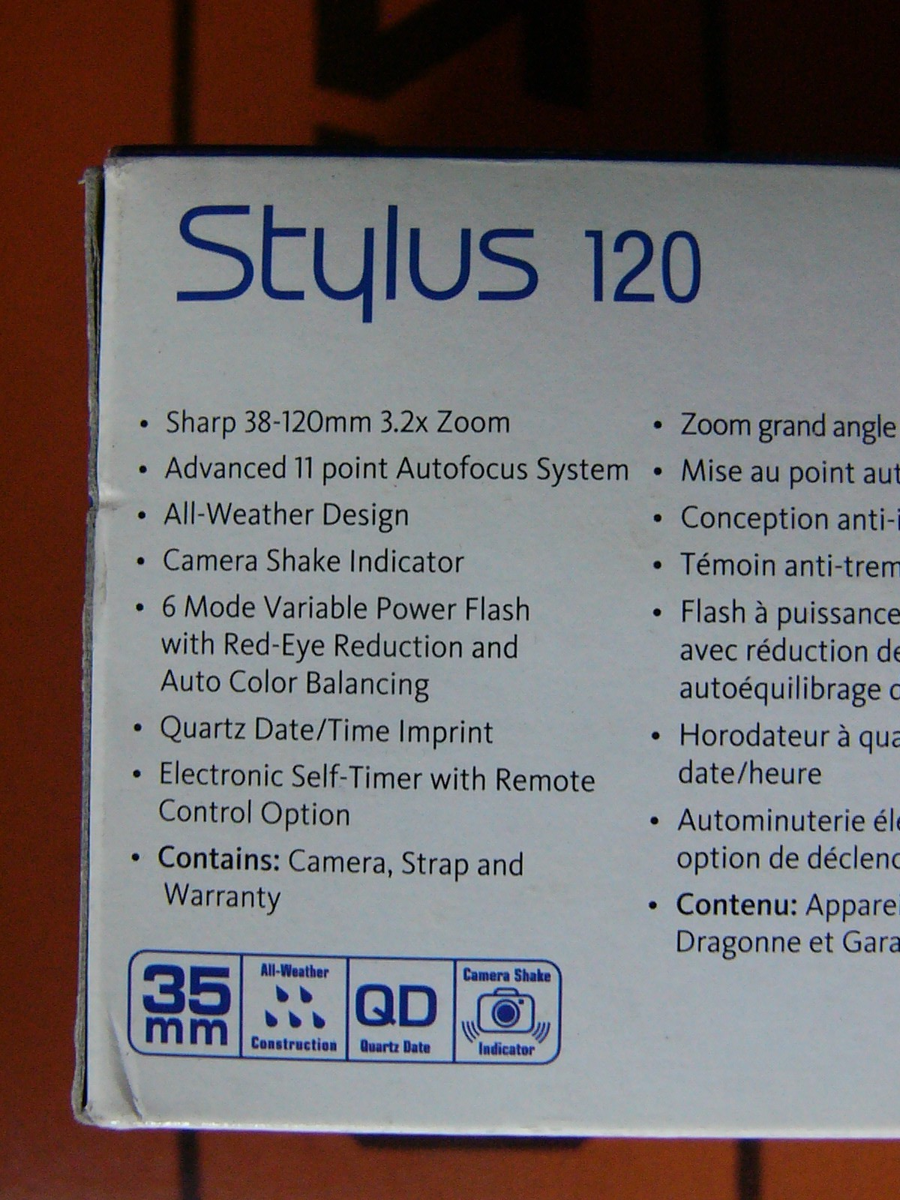 NEW Rare Find Olympus Stylus Zoom 120 / 35mm Film Camera 120525 | eBay