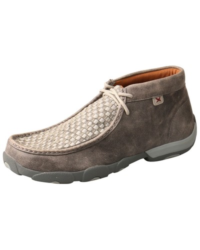Twisted X Men's Woven Driving Moccasin Shoes - Moc Toe - MDM0073