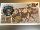 GB STAMPS BENHAM COIN FIRST DAY COVER 1980 QUEEN MOTHER BIRTHDAY CROWN HORSES
