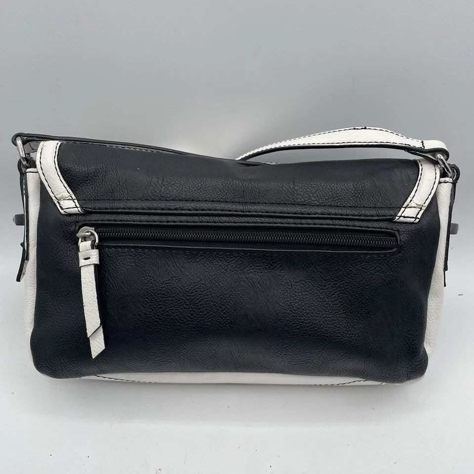 Bolso Bandolera Simply Vera Wang Bolso de Mano Cartera Blanco y Negro Foto 2 de 4