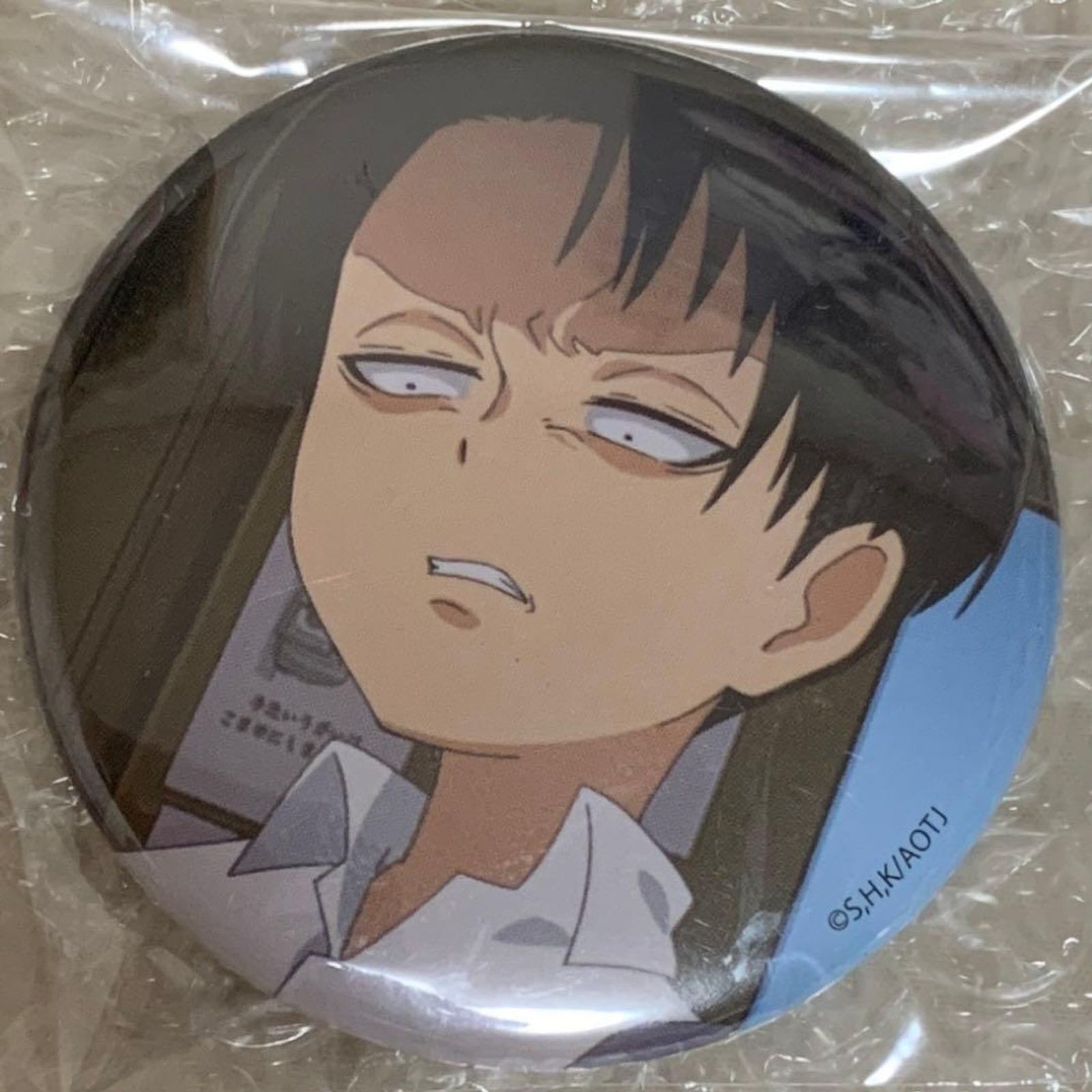 Attack on Titan Junior High Levi Pin Badge - Shingeki no Kyojin Anime