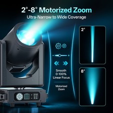 4PCS 345W 17R Beam Moving Head Light Rainbow Stage Effect Lighting Disco Light