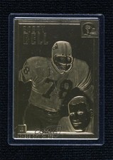1999-2001 Danbury Mint 22K Gold Legends Bobby Bell #29 HOF 0au4
