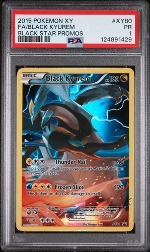 Black Kyurem graded PSA 1 for sale on eBay