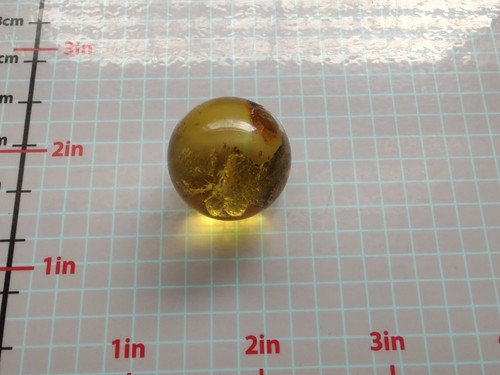 100% Natural Amber Ball Bead Sphere 22.5 mm - Picture 21 of 21
