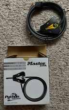 Python Master Lock Adjustable Locking Cable NEW open box