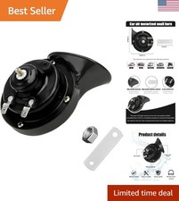 300DB Super Loud Car Horn, 12V Waterproof Durable Auto Air Electric Snail Hor...