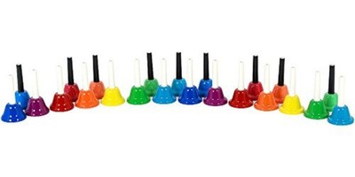 bell chorus Handbell 23 sound set BC-23K / MU multi-color F/S w/Tracking# Japan