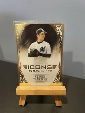 Atsuki Taneichi 2020 BBM Icons NPB Fireballer #FP04 GOLD Foil 55/90 WBC 種市 篤暉
